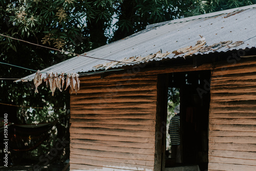 wooden house