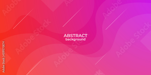 Bright pink and orange vector template with simple pattern. Cool design on abstract background with colorful gradient. New design for ad, poster, banner of your website.Eps 10 vector