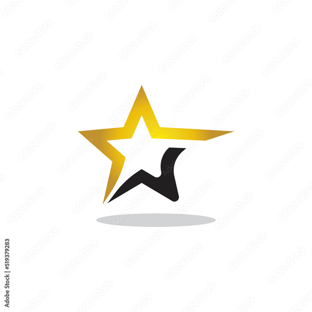 Star icon template Star icon template