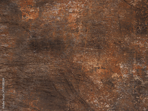 Beautiful texture of a rusty steel surface using as backdrop or header, industrial background