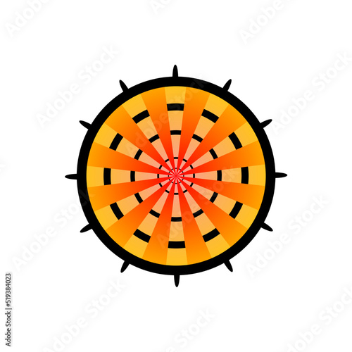 crosshairs vector illustration, perfect for mascot, logo, icon, background etc
