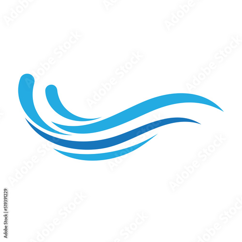 Free Download Water wave icon vector illustration design logo - GFXLoad