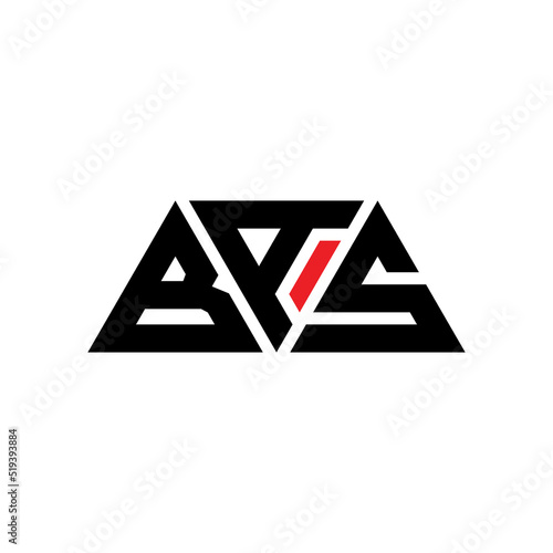 BAS triangle letter logo design with triangle shape. BAS triangle logo design monogBAm. BAS triangle vector logo template with red color. BAS triangular logo Simple, Elegant, and Luxurious Logo...