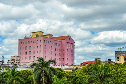 City building in downtown Havana Cuba