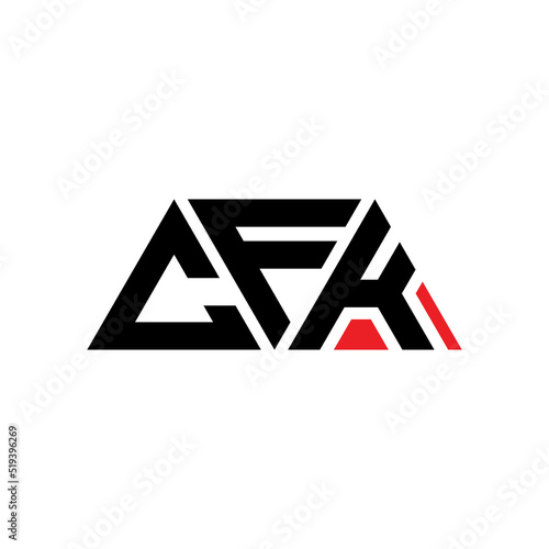 Free Download CFK triangle letter logo design with triangle shape. CFK triangle logo design monogram. CFK triangle vector logo template with red color. CFK triangular logo Simple, Elegant, and Luxurious Logo... - GFXLoad
