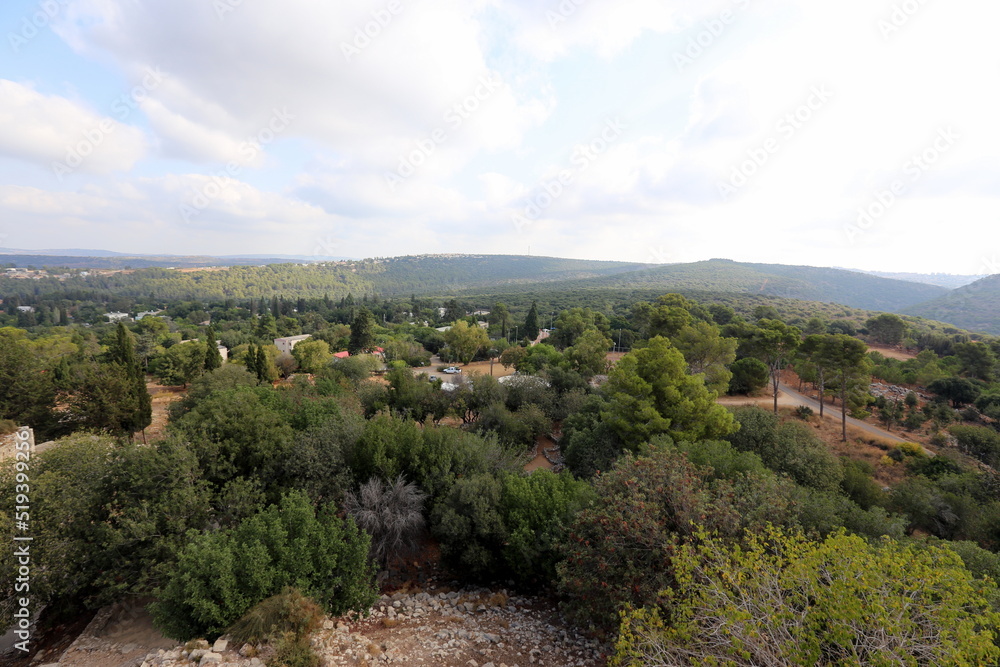 Rural landscape in northern Israel.