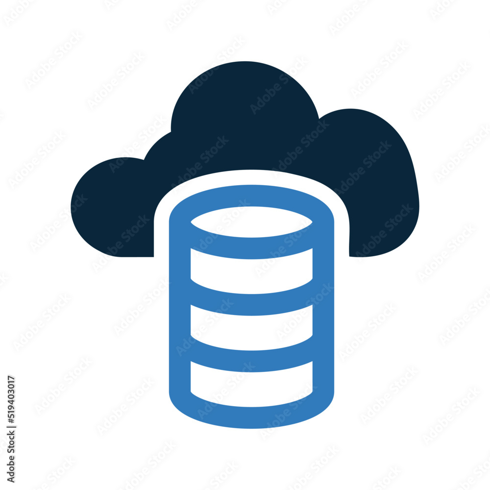 Storage, cloud, host icon. Simple editable vector graphics. Storage, cloud, host icon. Simple editable vector graphics.