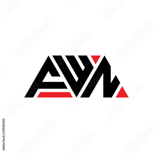 Free Download FWN triangle letter logo design with triangle shape. FWN triangle logo design monogram. FWN triangle vector logo template with red color. FWN triangular logo Simple, Elegant, and Luxurious Logo... - GFXLoad