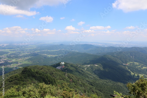 夏の茨城県の筑波山の登山 © 明宏 戸田