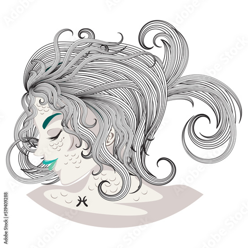 Pisces girl avatar