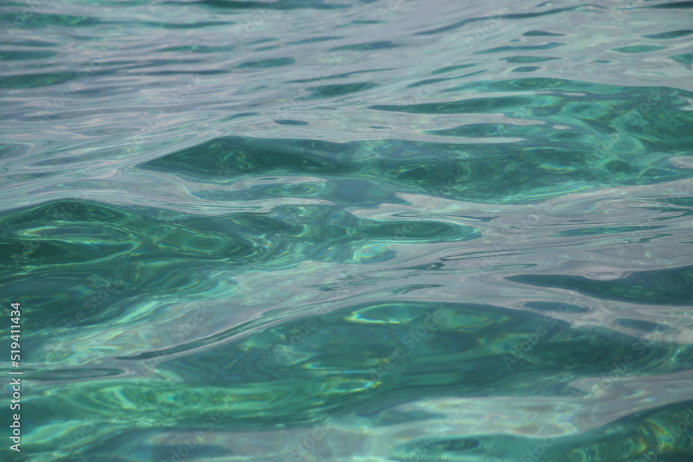 turquoise ocean water
