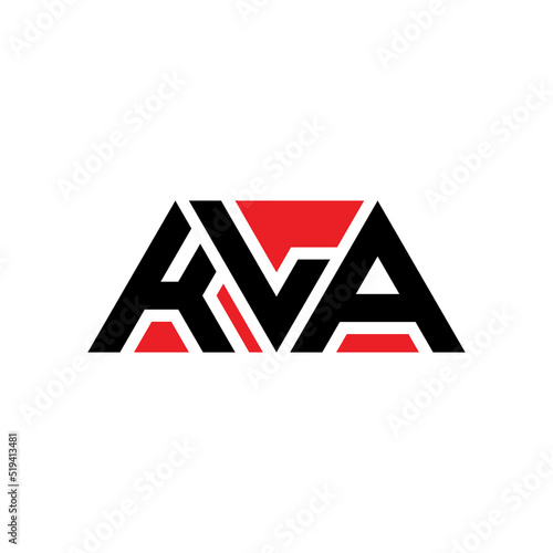 KLA triangle letter logo design with triangle shape. KLA triangle logo design monogram. KLA triangle vector logo template with red color. KLA triangular logo Simple, Elegant, and Luxurious Logo...