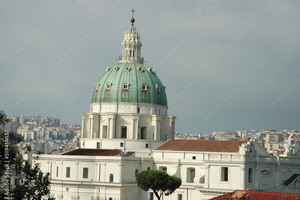 Obraz premium Church of Santa Maria delle Grazie in Capodimonte. Naples.Italy