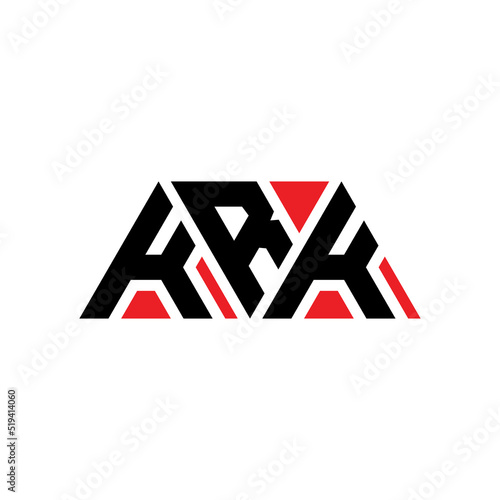 KRK triangle letter logo design with triangle shape. KRK triangle logo design monogram. KRK triangle vector logo template with red color. KRK triangular logo Simple, Elegant, and Luxurious Logo...