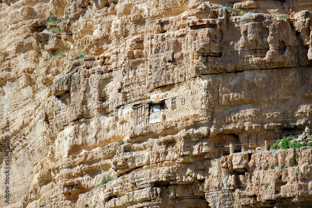 Texture of stone and mountain rocks.