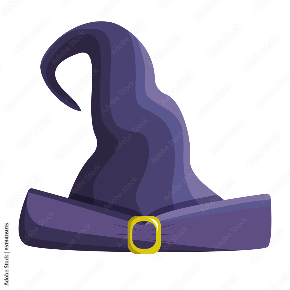 Magic witch hat. Decor for Halloween Magic witch hat. Decor for Halloween