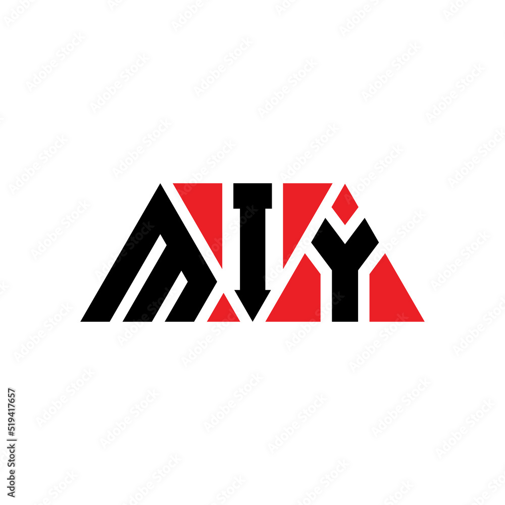 MIY tMIangle letter logo design with tMIangle shape. MIY tMIangle logo design monogram. MIY tMIangle vector logo template with red color. MIY tMIangular logo Simple, Elegant, and LuxuMIous Logo...