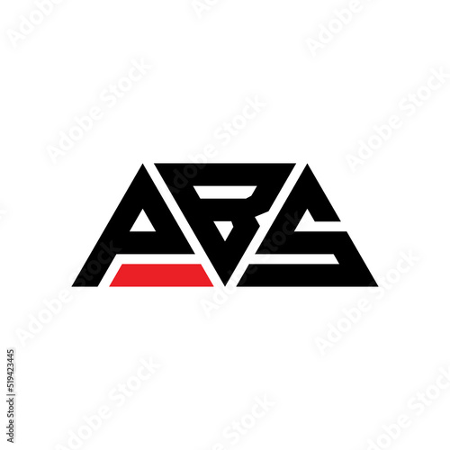 PBS triangle letter logo design with triangle shape. PBS triangle logo design monogram. PBS triangle vector logo template with red color. PBS triangular logo Simple, Elegant, and Luxurious Logo... photo