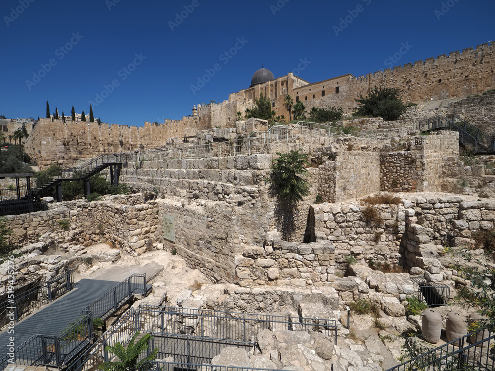 Fototapeta premium Davidson Center Archaeological Park