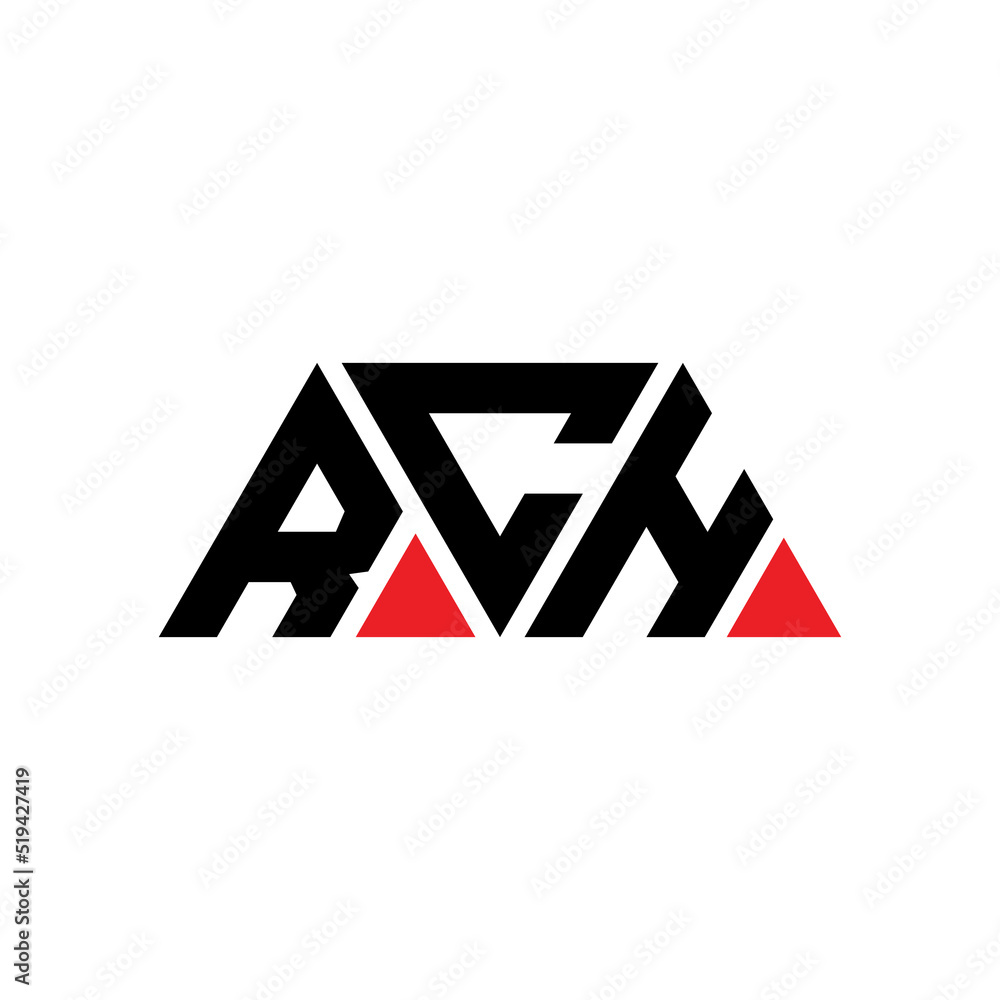 RCH triangle letter logo design with triangle shape. RCH triangle logo design monogram. RCH triangle vector logo template with red color. RCH triangular logo Simple, Elegant, and Luxurious Logo... RCH triangle letter logo design with triangle shape. RCH triangle logo design monogram. RCH triangle vector logo template with red color. RCH triangular logo Simple, Elegant, and Luxurious Logo...