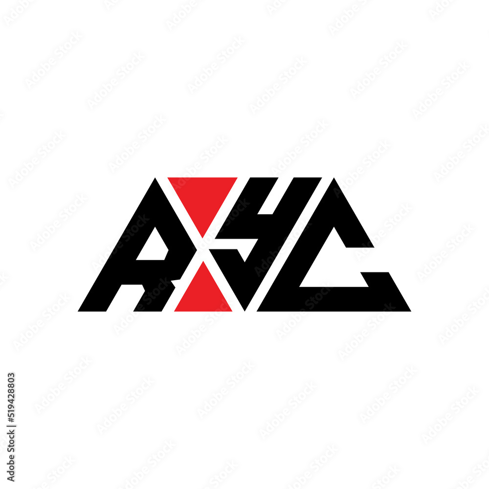 RYC triangle letter logo design with triangle shape. RYC triangle logo design monogram. RYC triangle vector logo template with red color. RYC triangular logo Simple, Elegant, and Luxurious Logo... RYC triangle letter logo design with triangle shape. RYC triangle logo design monogram. RYC triangle vector logo template with red color. RYC triangular logo Simple, Elegant, and Luxurious Logo...