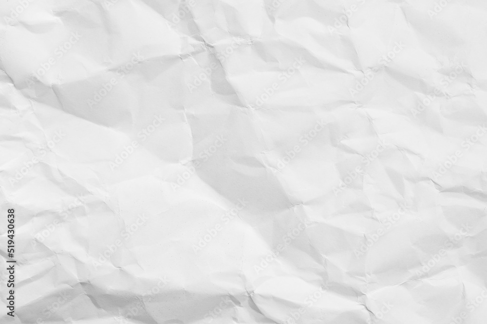Obraz premium White crumpled paper texture background...