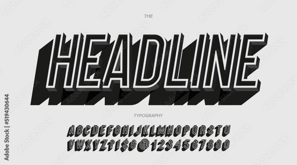 Infographic Typography Animation