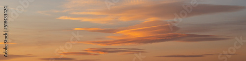 Universal Linkedin banner for people of any profession with view of clouds © Anna