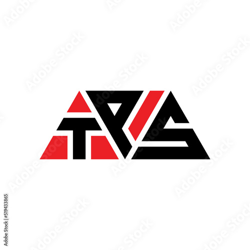TPS triangle letter logo design with triangle shape. TPS triangle logo design monogram. TPS triangle vector logo template with red color. TPS triangular logo Simple  Elegant  and Luxurious Logo...