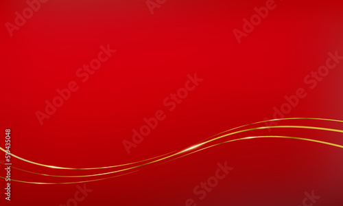 ラグジュアリーな雰囲気のゴールド曲線、背景素材