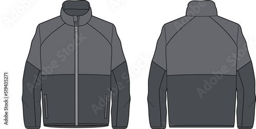men's hybrid jacket