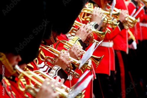 Military musicians London England