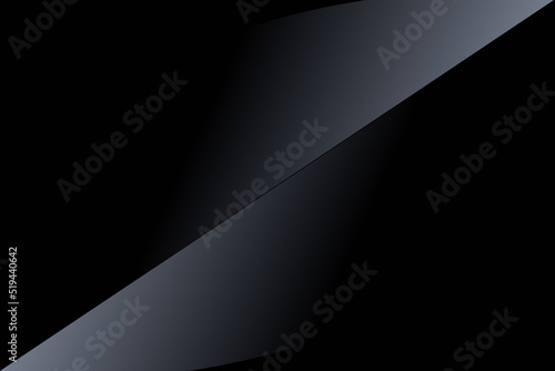 Minimalist black abstract background with luxurious dark geometric elements. Wallpaper design for posters, brochures, presentations.