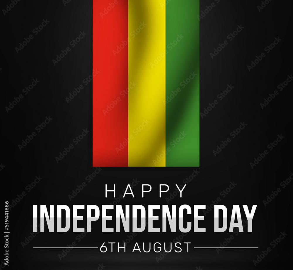 Bolivia Independence day background with waving flag upside down in 3d rendered room Bolivia Independence day background with waving flag upside down in 3d rendered room
