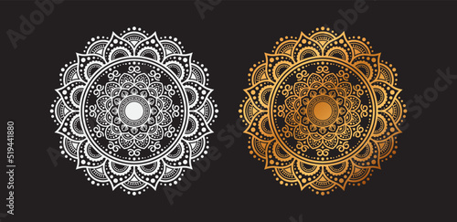 Ornamental Geometric luxury mandala pattern vector design 