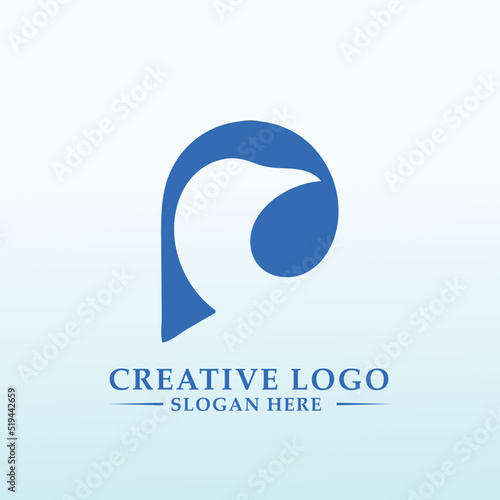 Logo redesign for a crypto payment start up letter P