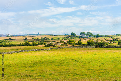 Rural landscape on the isle of Anglesey, Wales