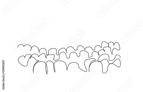 cinema theater seats single line cartoon concept