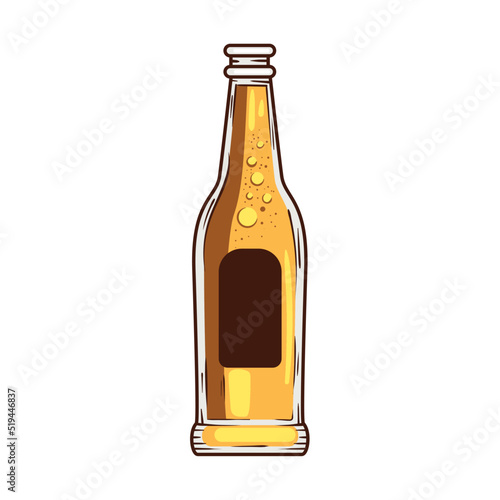 beer bottle drink