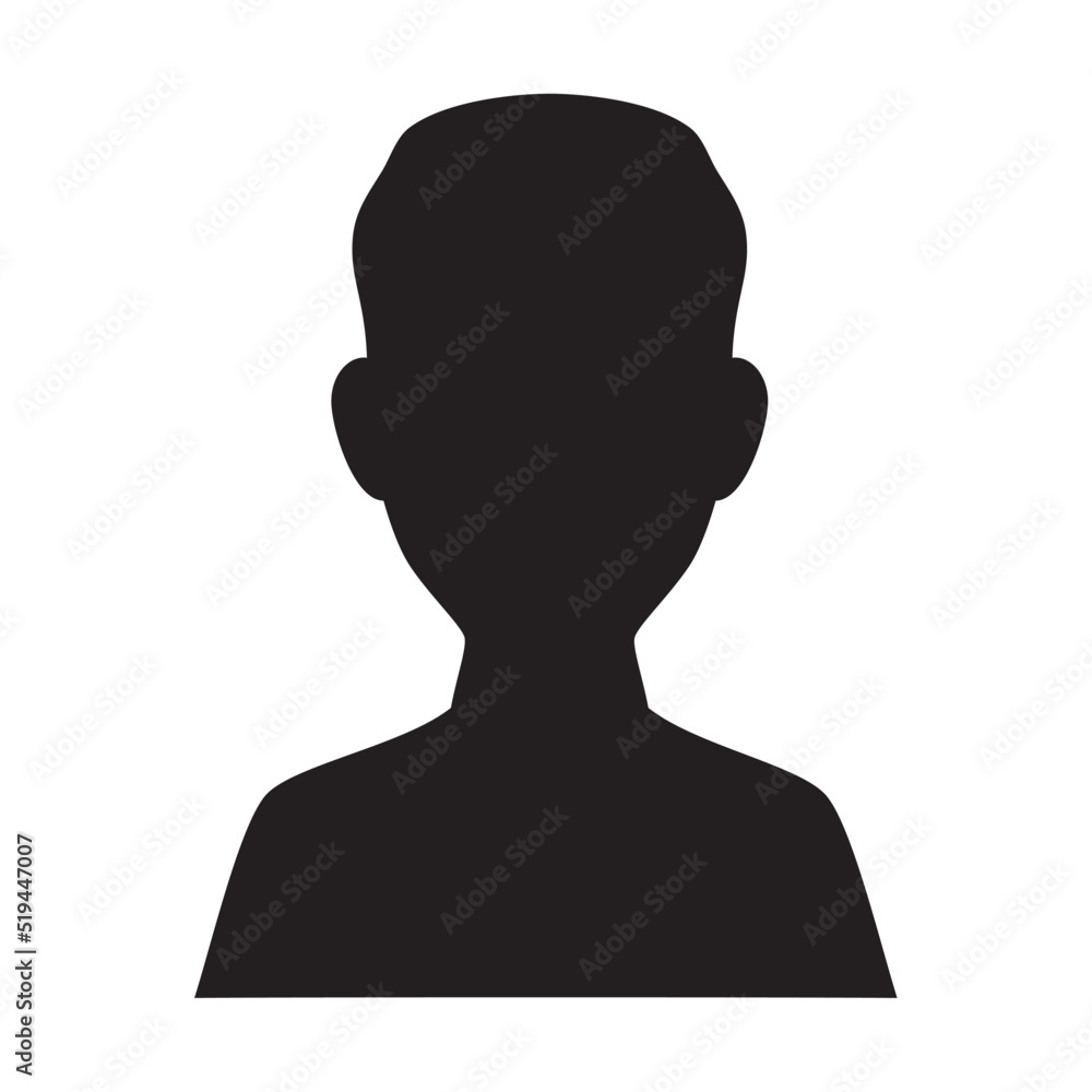 man black silhouette