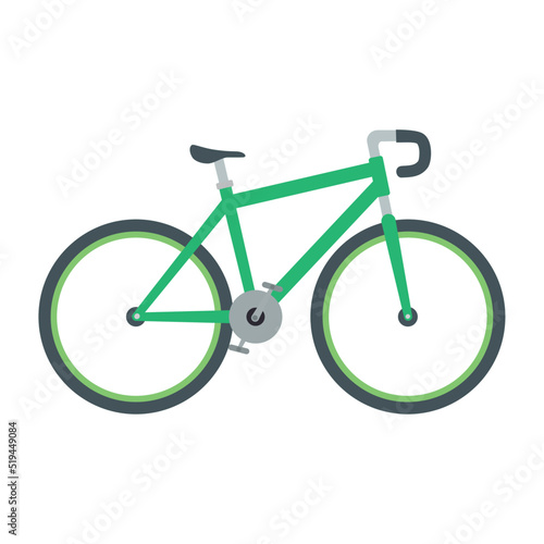 green bicycle race sport
