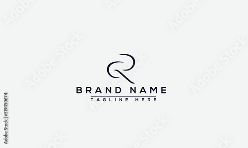 Logo design letter CR . Elegant modern. Vector template.