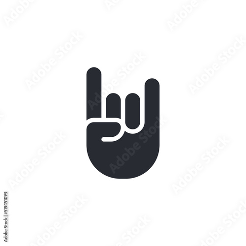 Rock n roll icon. Heavy metal hand gesture. Two fingers up. Rock and roll hand gesture. Rock n roll sign. Thumb up. Symbol of peace. Freedom symbol. Peace and love. Pacifism symbol. Hand gesture. 