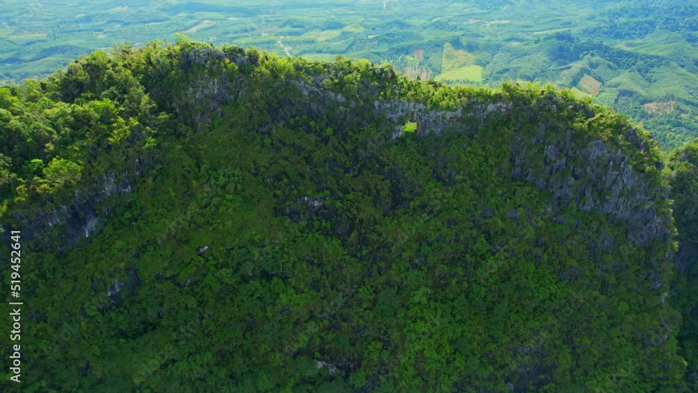 An aerial view from a drone flying over An aerial view from a drone flying over