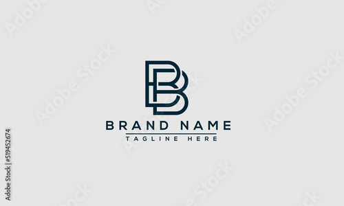 Logo design letter BB . Elegant modern. Vector template.