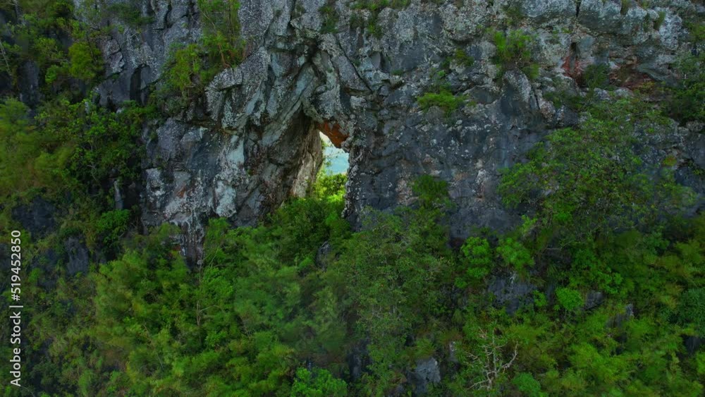An aerial view from a drone flying over An aerial view from a drone flying over