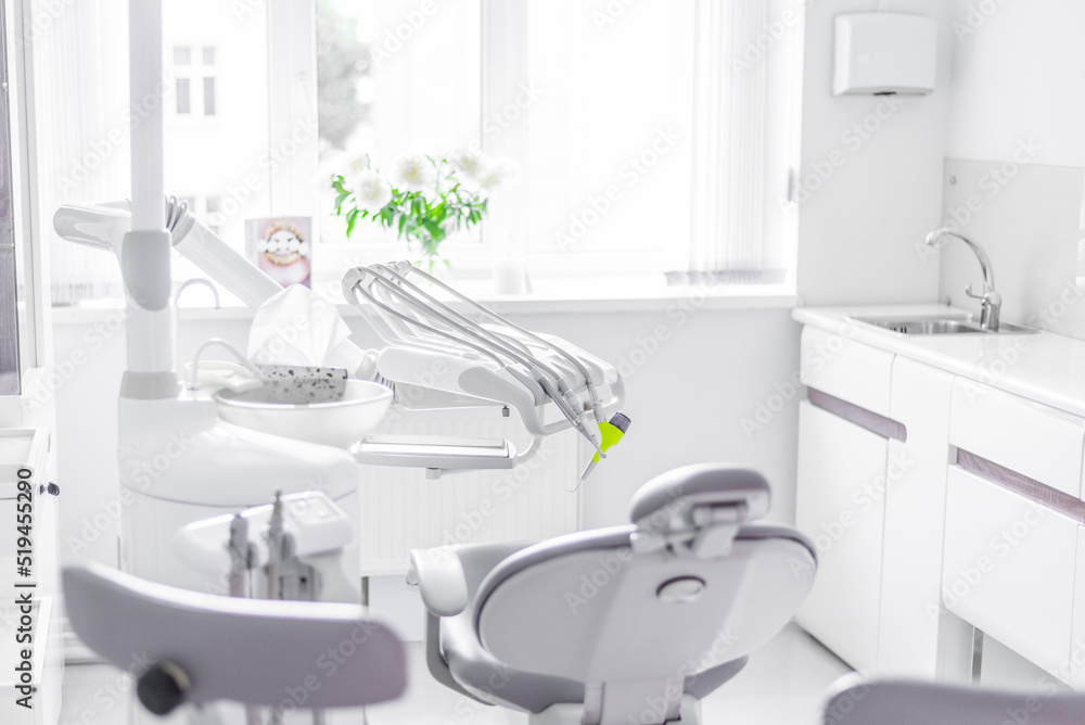 Clean white dentist cabinet clinic Clean white dentist cabinet clinic