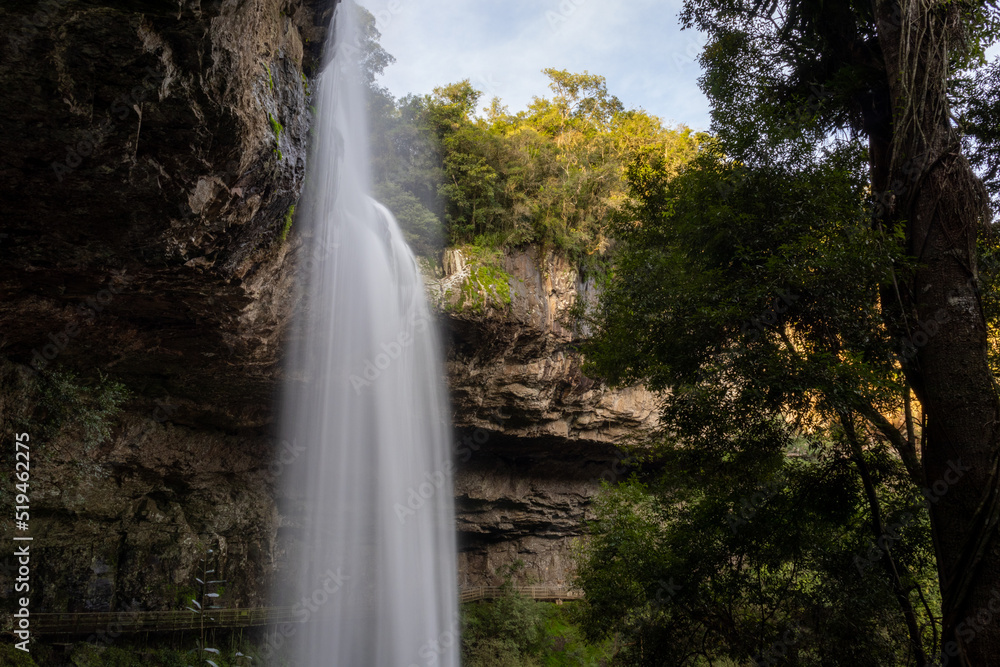 waterfall in the woods