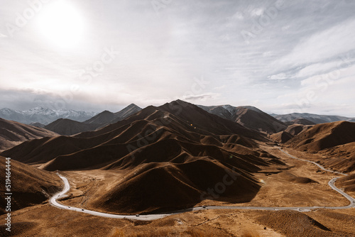 Lindis Pass Viewpoint  New Zealand