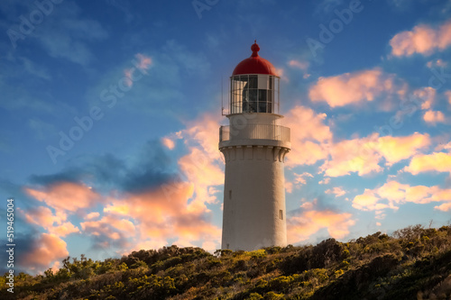 Storm Over Lighthouse